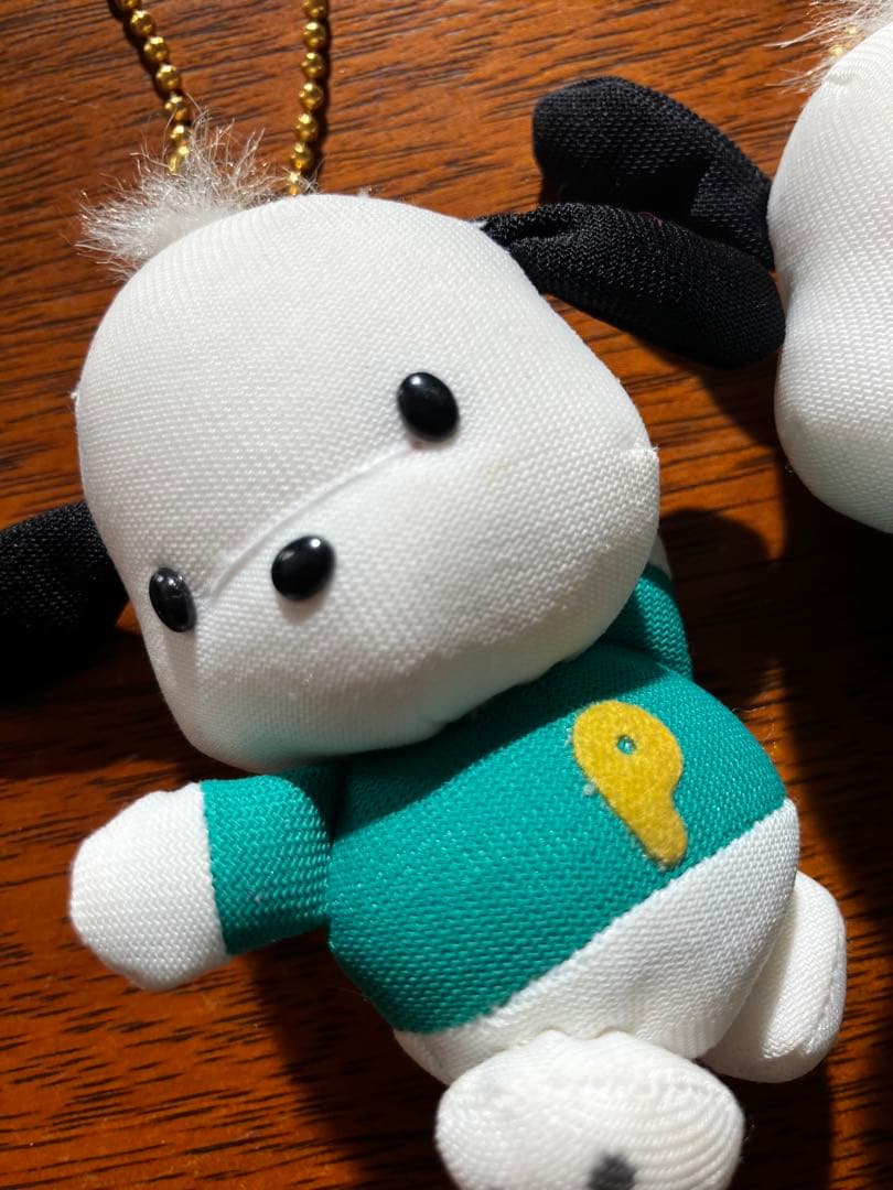 激レア ポチャッコ マスコット2点セット ボールチェーンキーホルダー 1997年