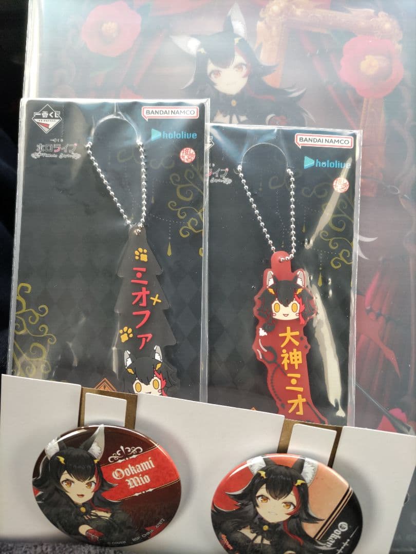 一番くじ ホロライブ　 Villain Style　大神ミオ フィギュア　おまけ