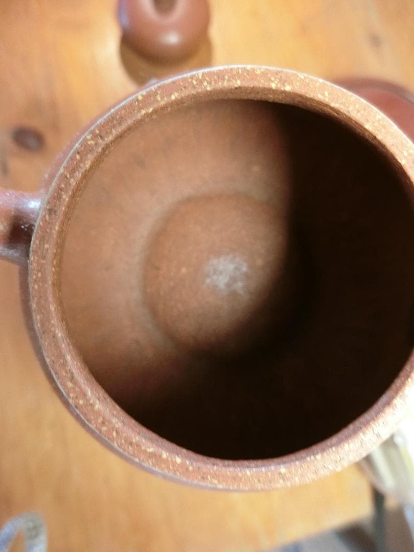 中国宜興紫砂壷　梨皮名壺　古い急須　　本物保証