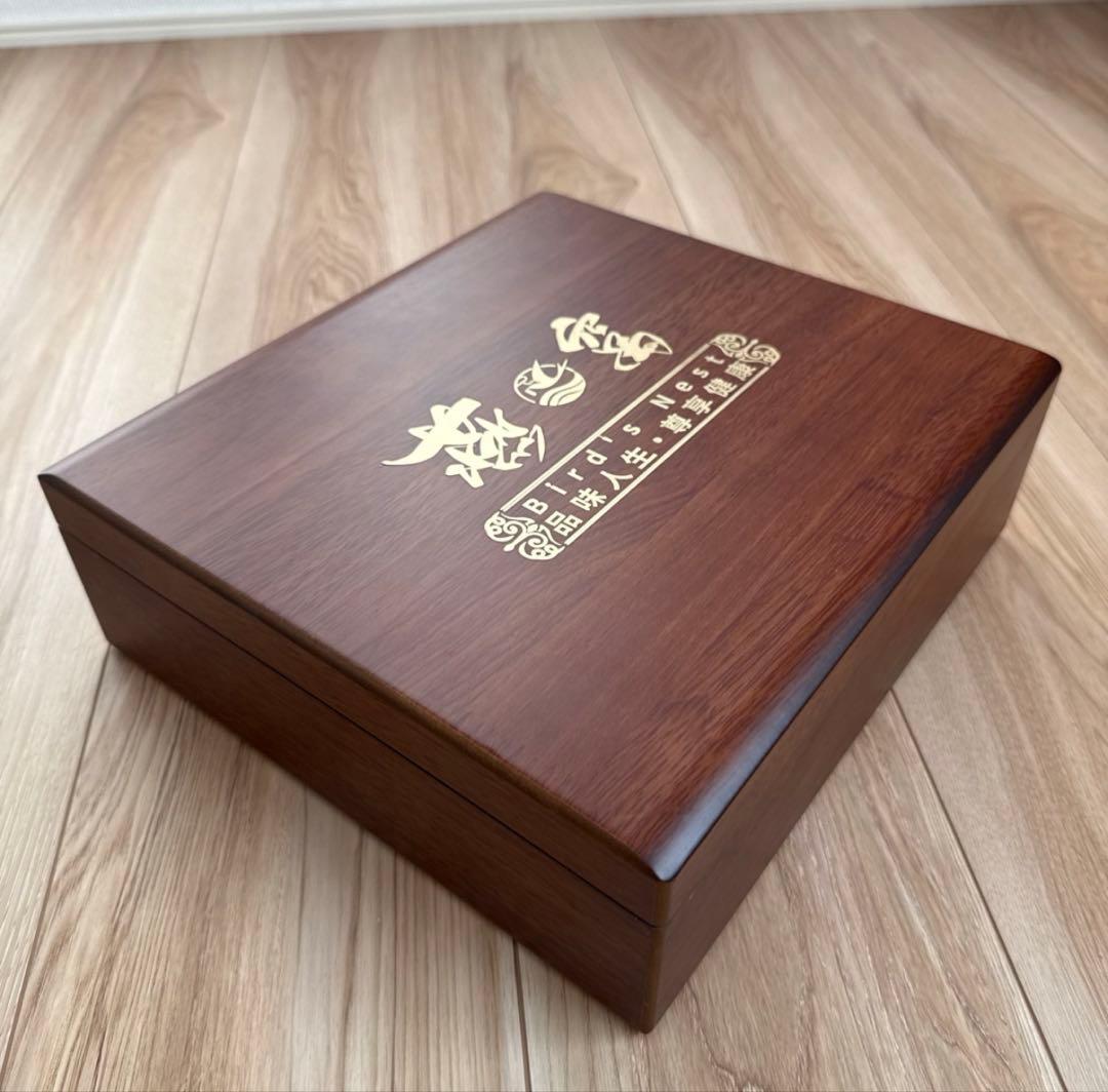 燕の巣　高級品　ツバメの巣　木箱ギフト マレーシア産