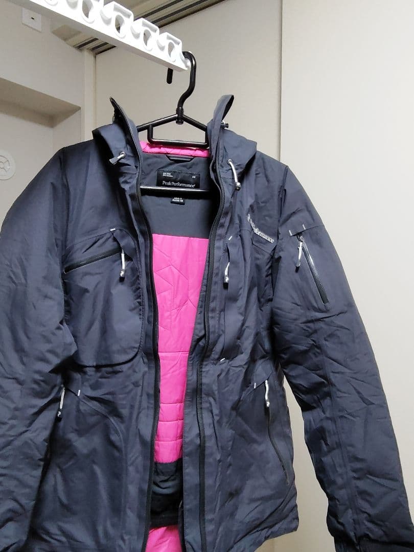 Peak Performance グレー/ピンク　スキー、スノーボードウエア