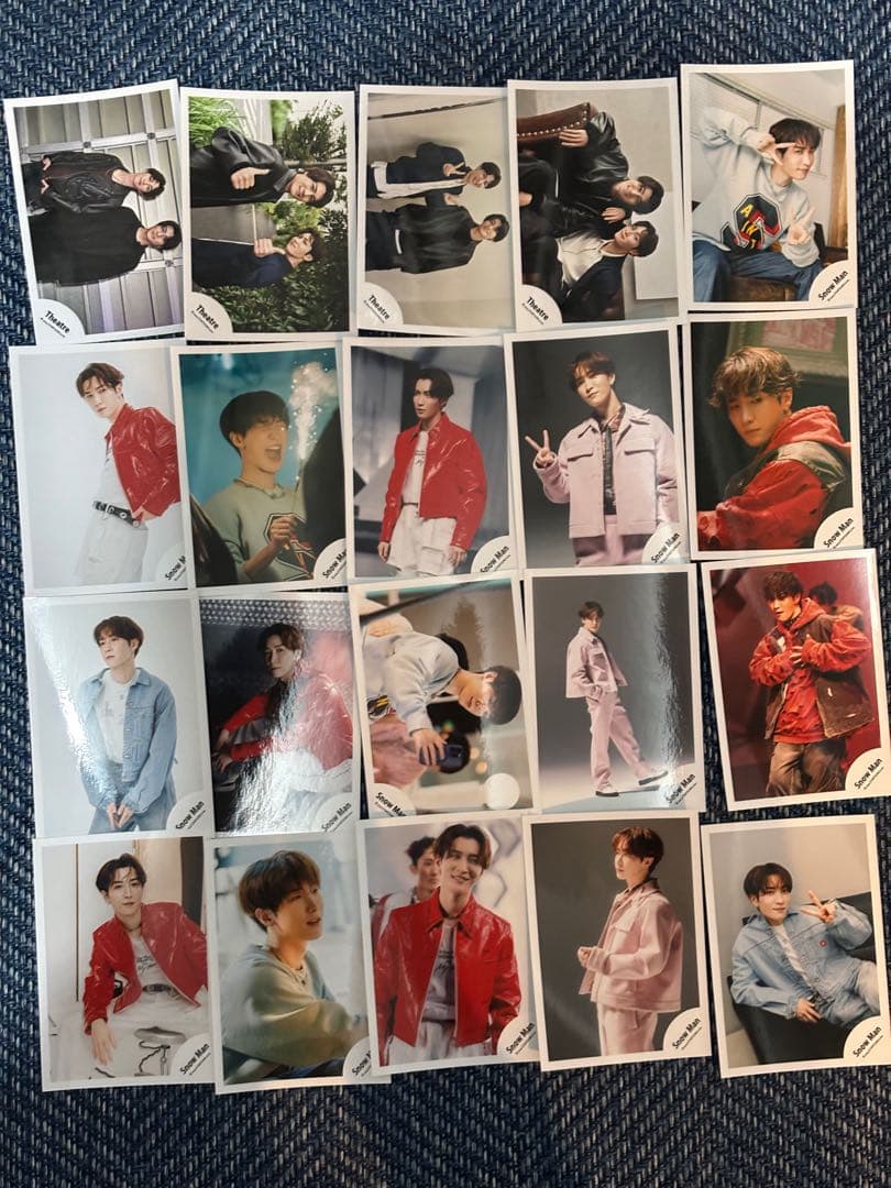 渡辺翔太　公式写真318枚セット　バラ売り可