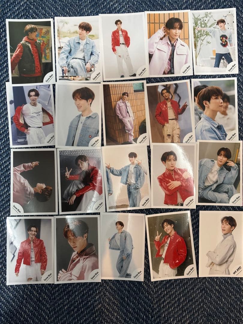 渡辺翔太　公式写真318枚セット　バラ売り可