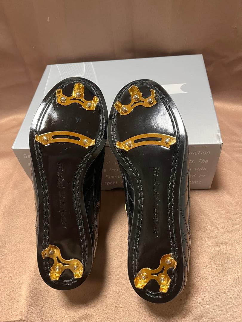 新品・日本製SSK 野球スパイク 27.5cm メタルダンパーMG9 革底