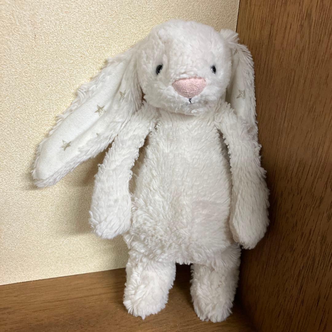 ジェリーキャット　ぬいぐるみ　バシュフル・トゥインクル・バニー　S うさぎ　耳星