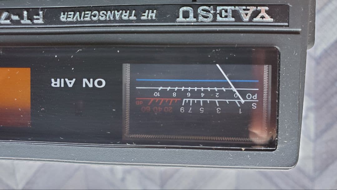 YAESU無線　HF無線機　付属品なし　FT-747SX 10w