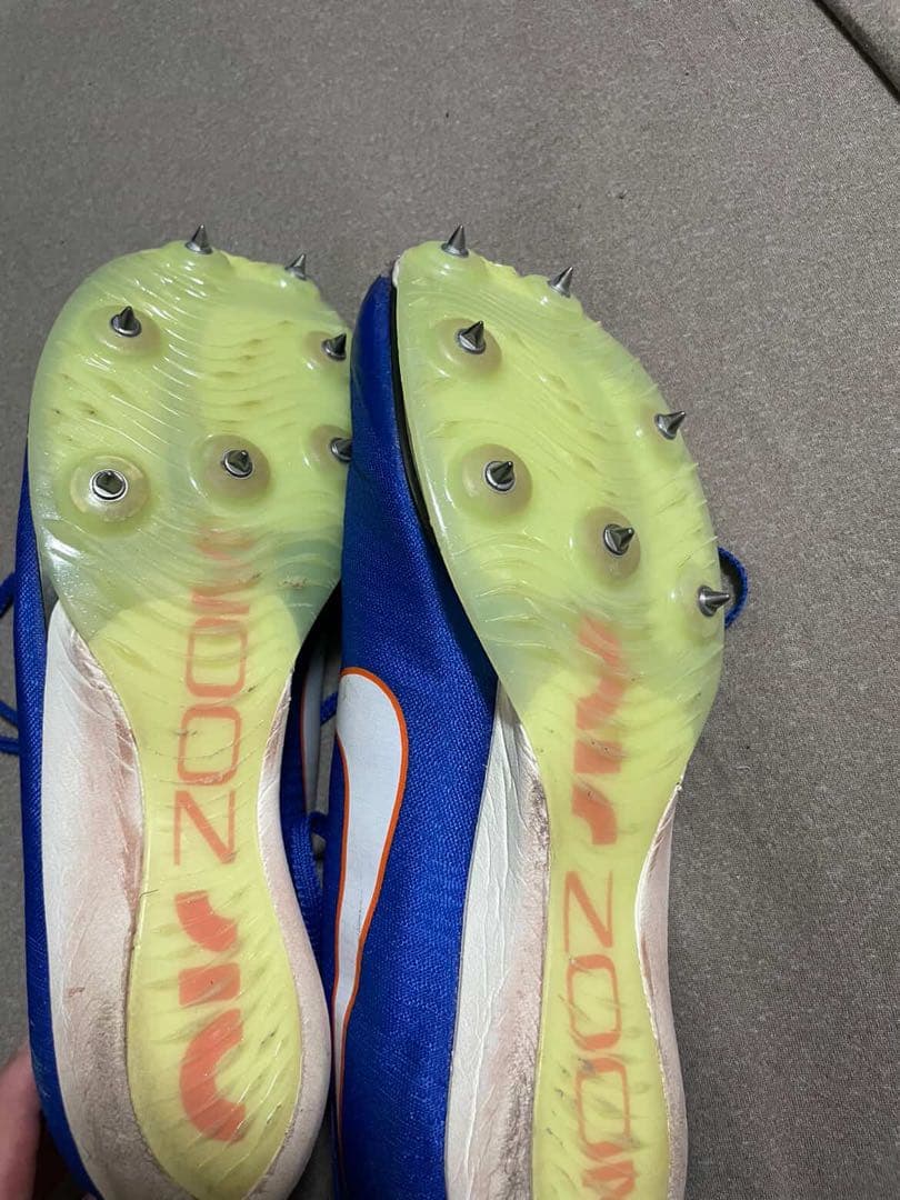 Nike 陸上競技用スパイクシューズ ティール/ブルー