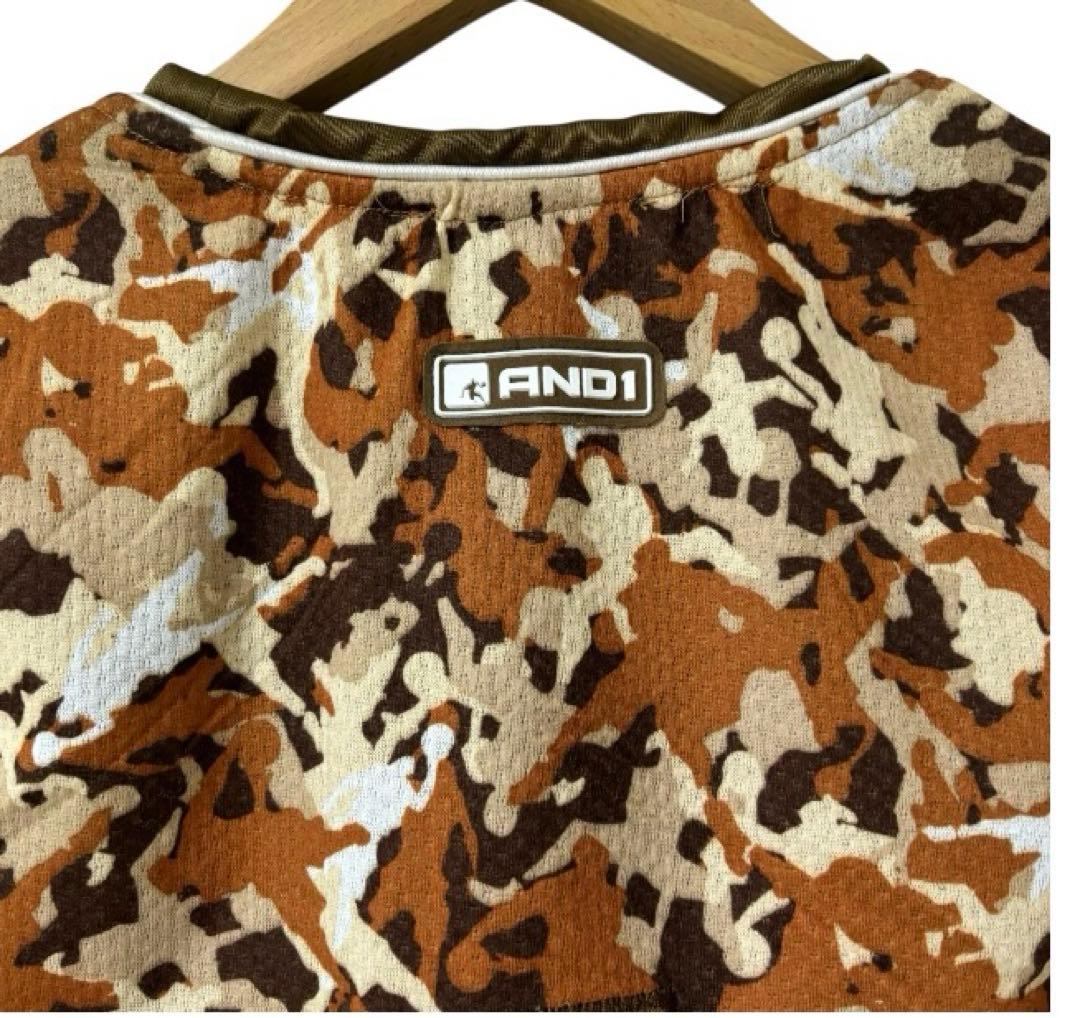 AND1 MIXTAPEソルジャーアーミー迷彩ユニフォームアンドワンホットソース