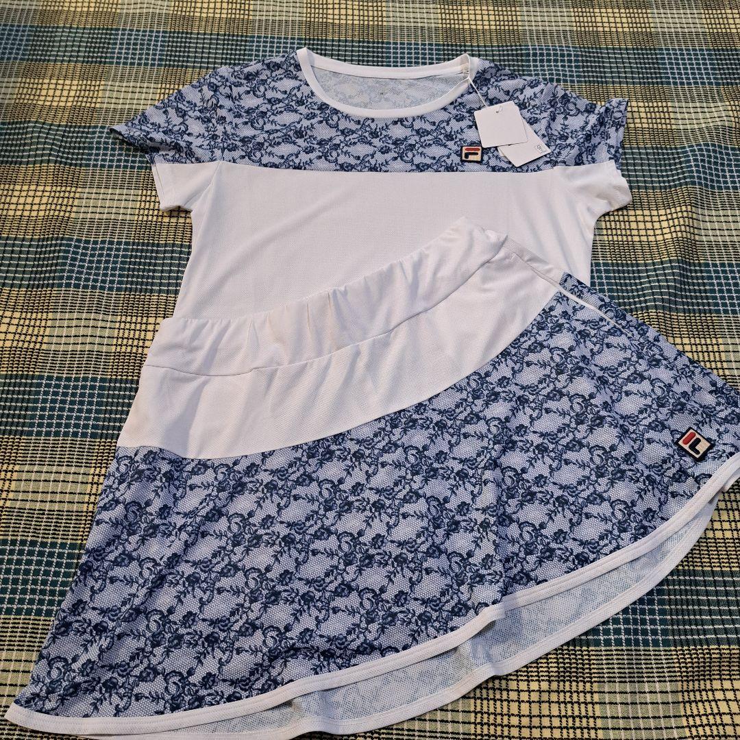 フィラ レディースウェア　上下セットEL0063 65 L　フィラネイビー