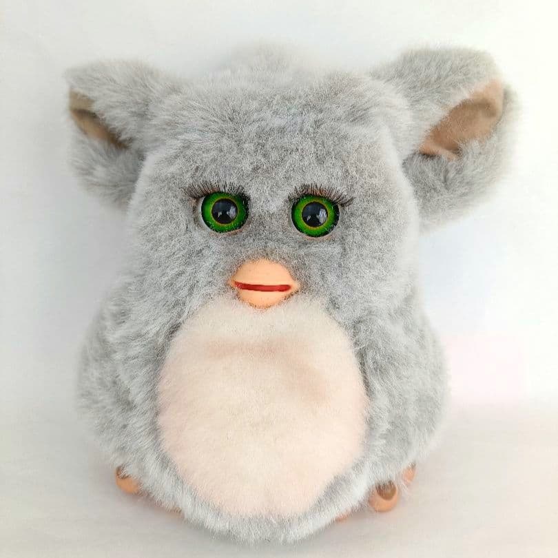 【稼働品】ファービー2 クラウディピーチ グリーン目 ドイツ語 2005