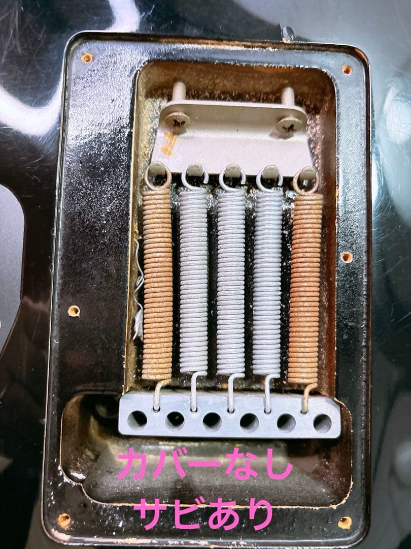 Fender テレキャスター ブラック 動作しますがジャンク品扱い