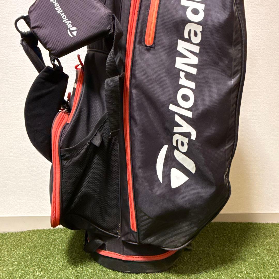 TaylorMade テーラーメイド キャディバッグ スタンド式 軽量 9.5型