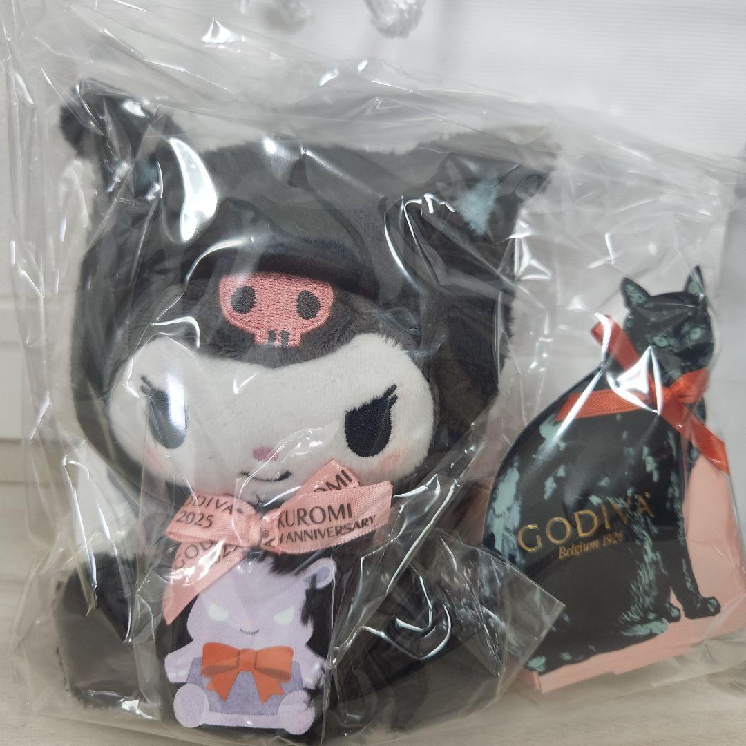 新品未開封 GODIVA クロミ ぬいぐるみ　2025オンライン限定チョコレート