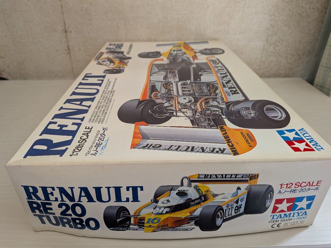 F1 タミヤ製 1/12ビッグスケール ルノーRENAULT RE-20 ターボ