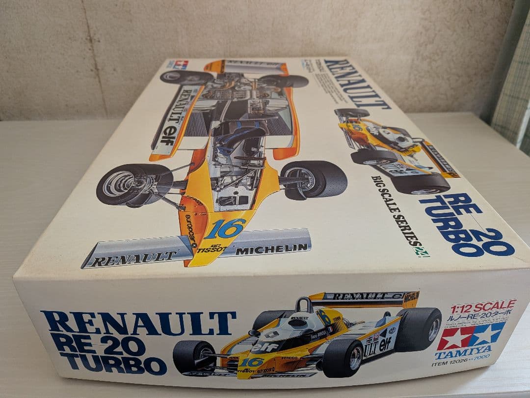 F1 タミヤ製 1/12ビッグスケール ルノーRENAULT RE-20 ターボ