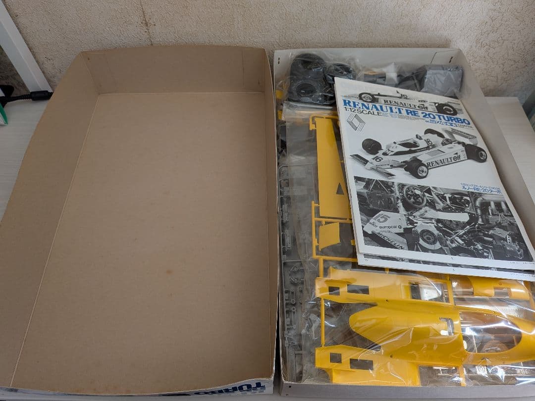F1 タミヤ製 1/12ビッグスケール ルノーRENAULT RE-20 ターボ
