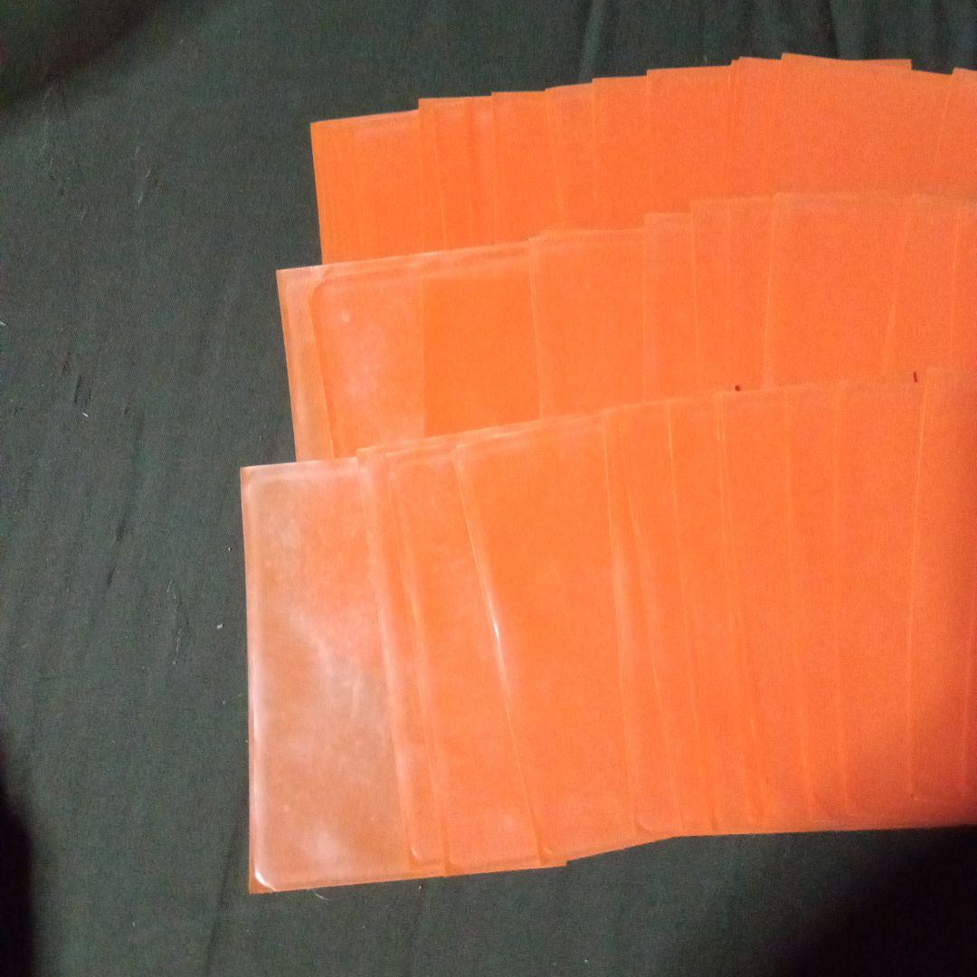 希少 KMC スーパープリズム　自由の女神　スリーブ　42枚セット オレンジ