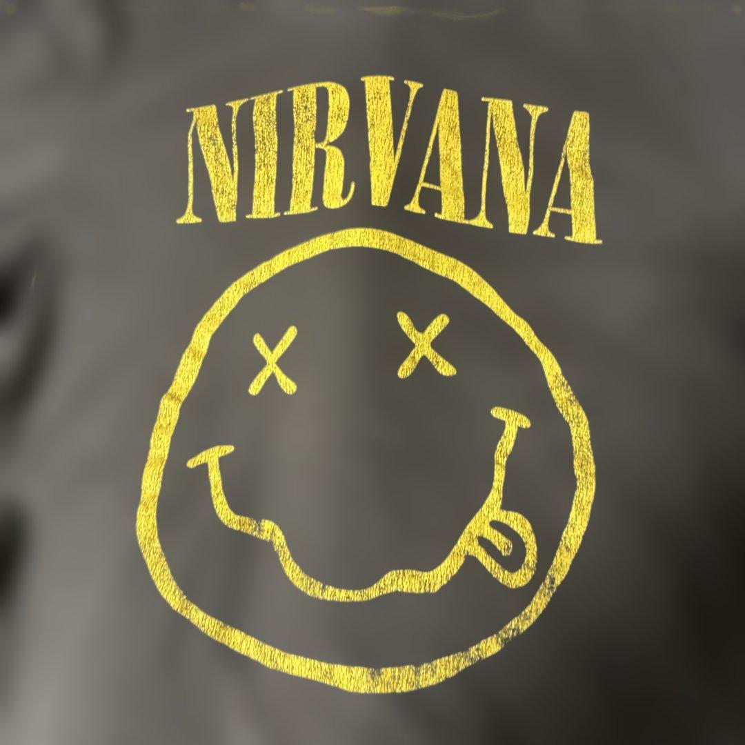 NIRVANA ヴィンテージスマイル Tシャツ XL