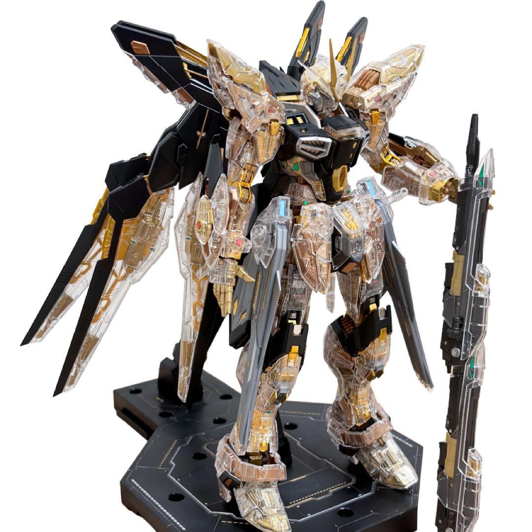 塗装完成品 MGEX ストライクフリーダム メカニカルクリア