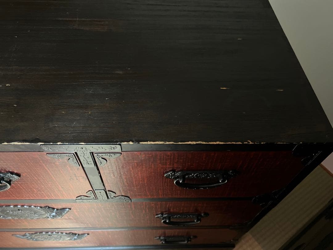 アンティーク　仙台箪笥　桐箪笥