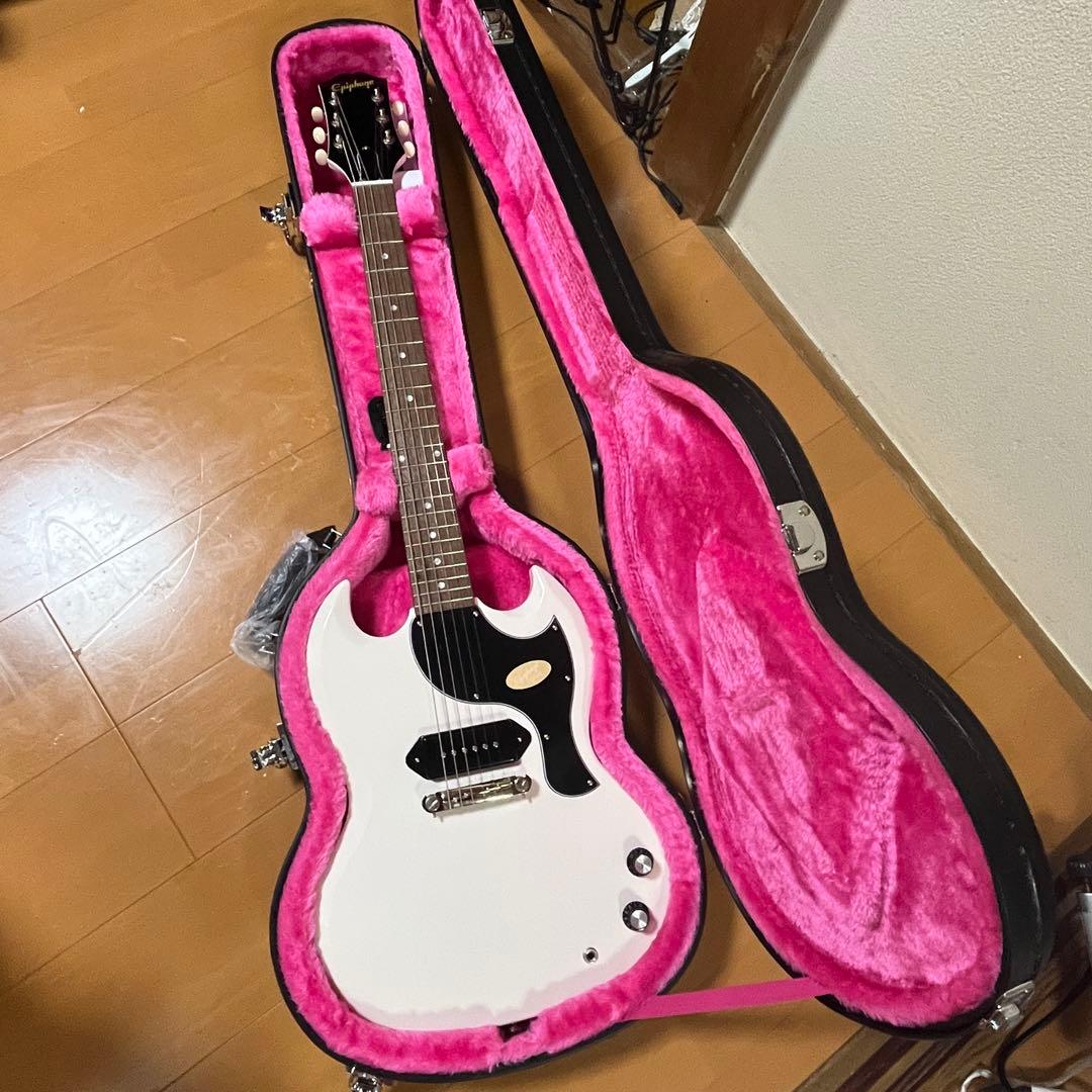 エピフォン YungBlud SG Junior Classic White