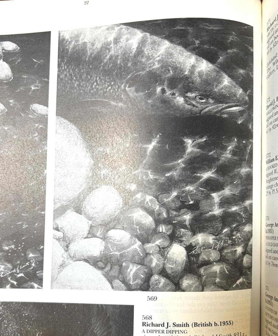 【サザビーズ落札商品】Richard J Smith 1994 「SALMON」