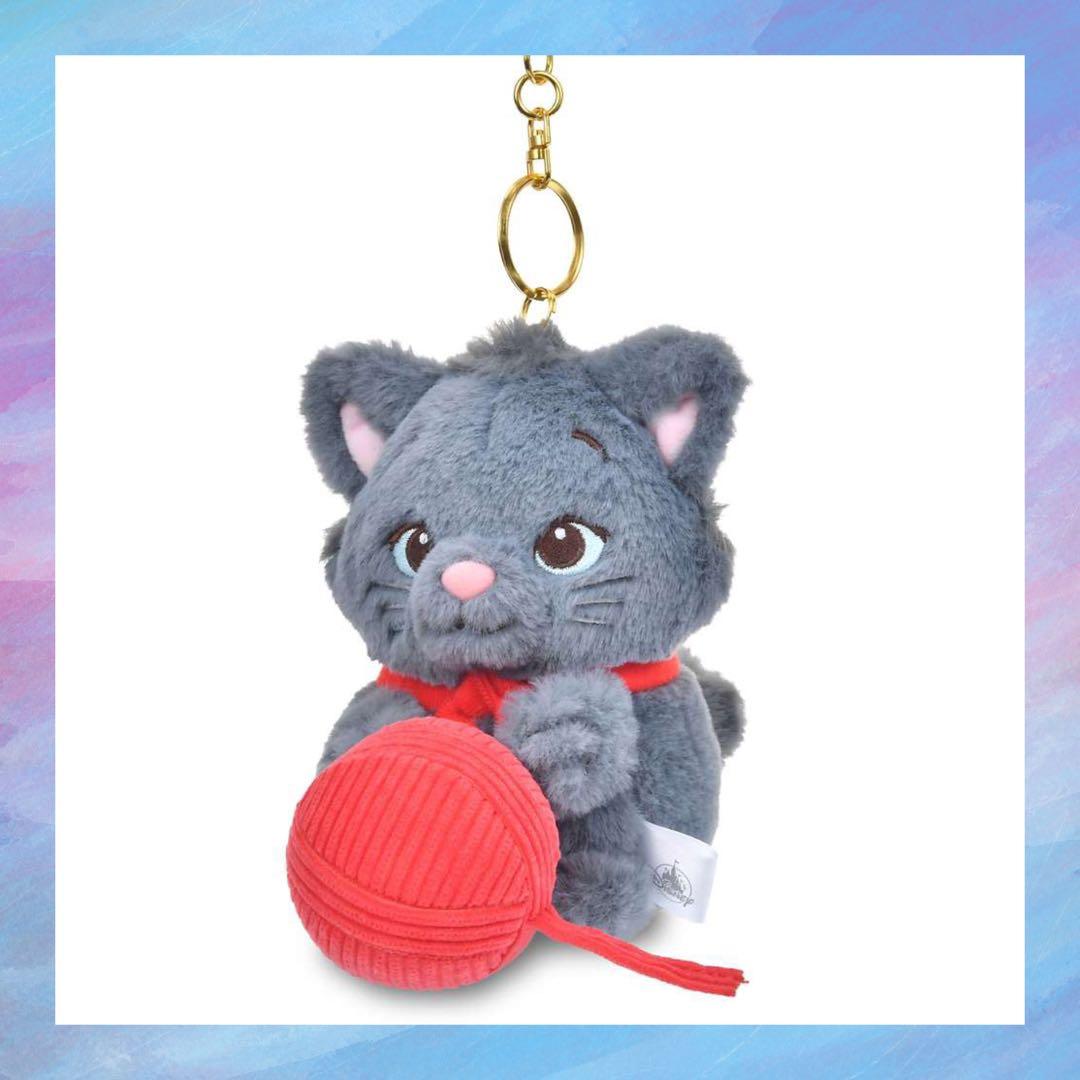 ベルリオーズ トゥルーズ　ぬいぐるみキーチェーン 毛糸玉 MOVE