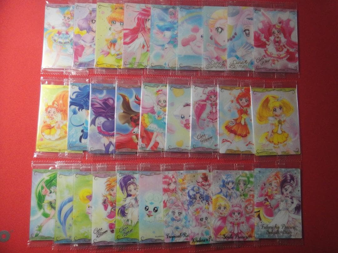 プリキュア　カード　ウエハース3　全28種　フルコンプ