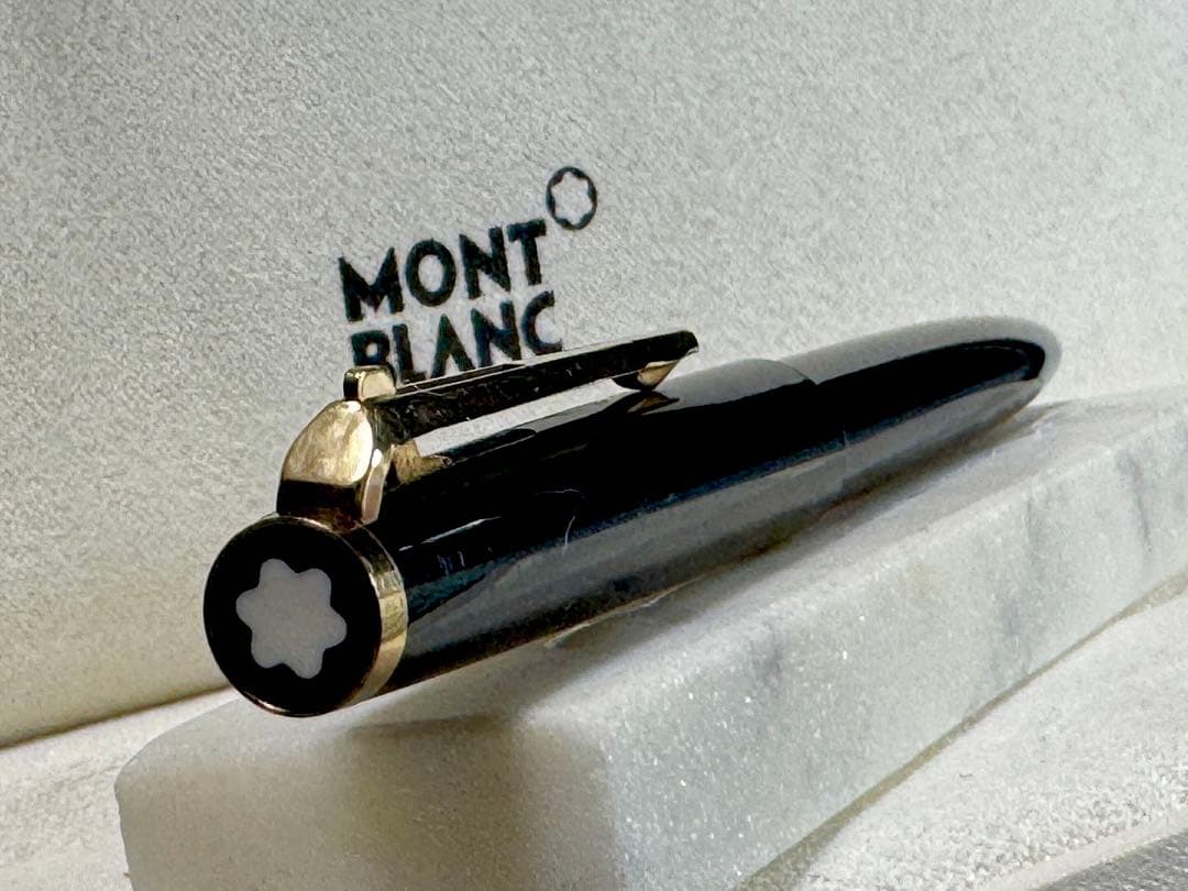 【極美品】モンブラン No380 ハンマートリガー・ボールペン ブラック