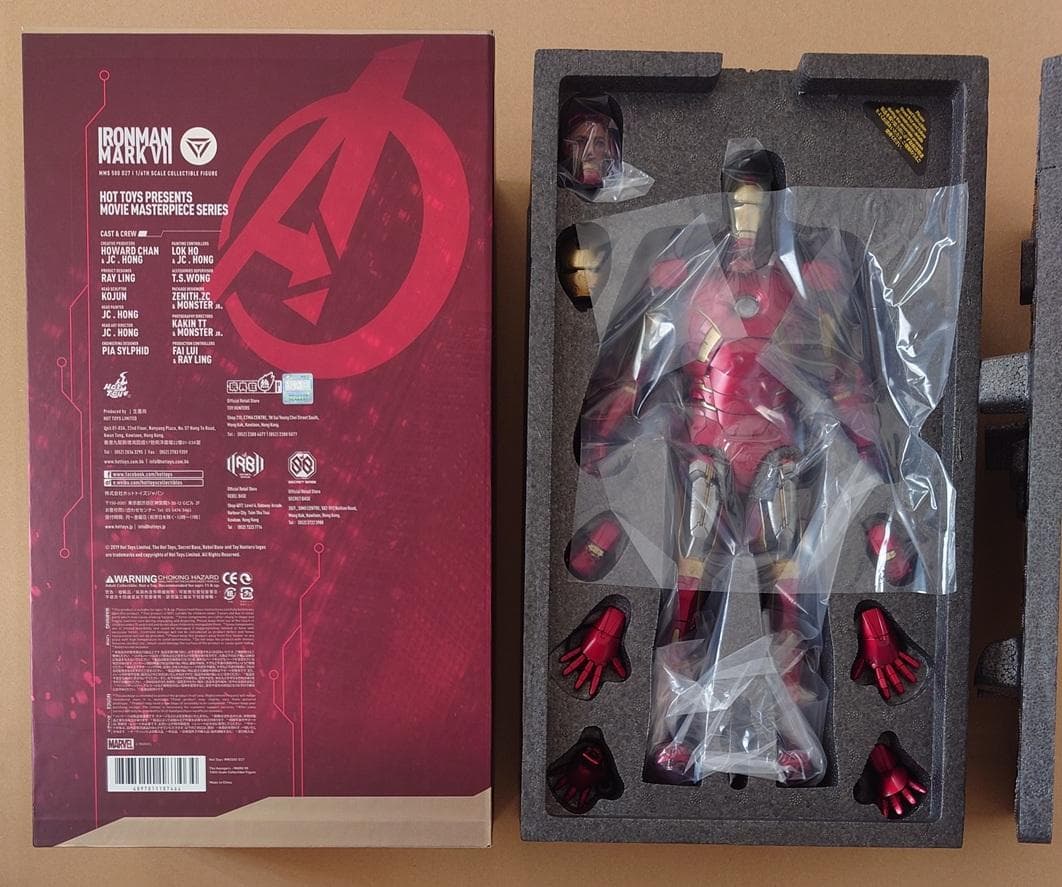 ムービー・マスターピース アベンジャーズ 1/6 アイアンマン・マーク7