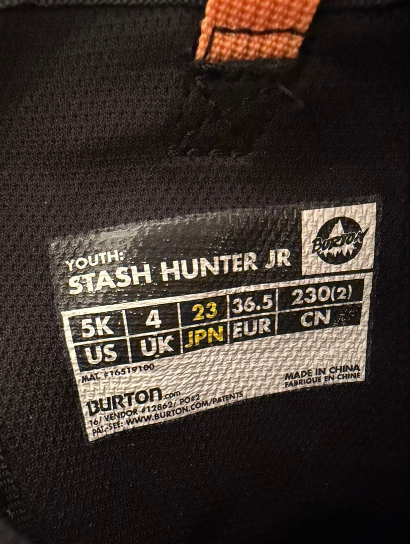 BURTON ブーツ　ジュニア　23cm