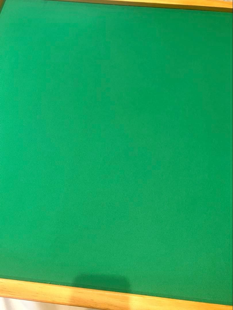 ⭐️美品　折りたたみ式　座卓式 手混ぜ 麻雀卓、麻雀牌セット　脚つき