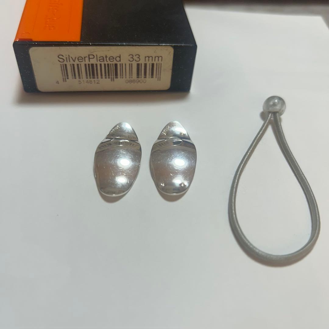 リーフレック　33mm シルバープレート　フルート　ゴム付き