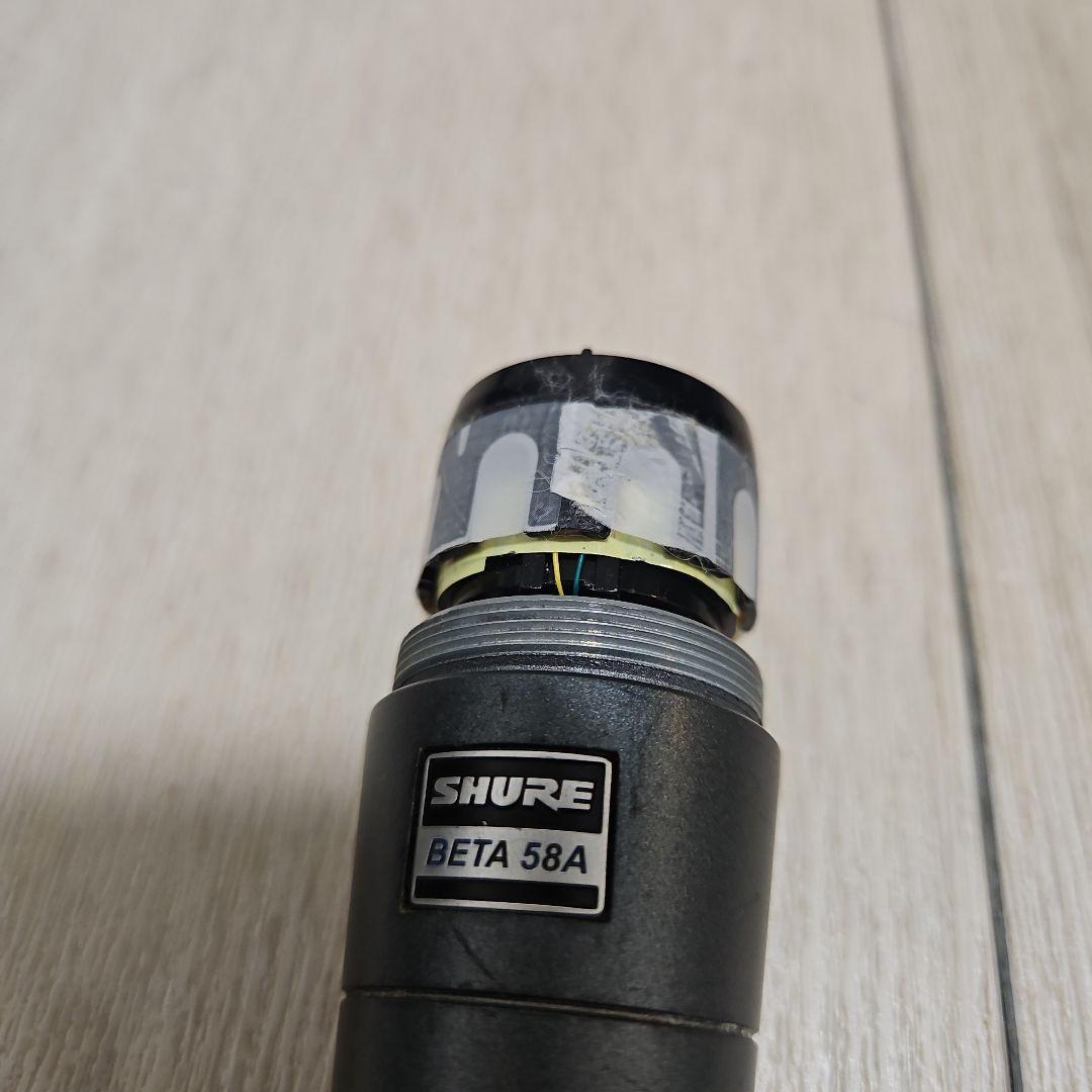 shure beta 58a マイクロフォン