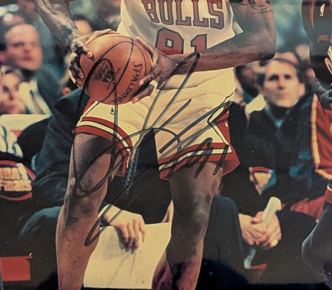 【レア】デニス・ロッドマン オールスター 記念サイン入