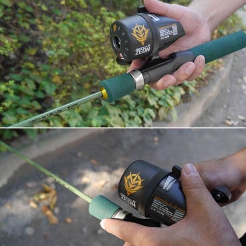 機動戦士ガンダム スピンキャスト　リール ジオン軍仕様　五十鈴工業