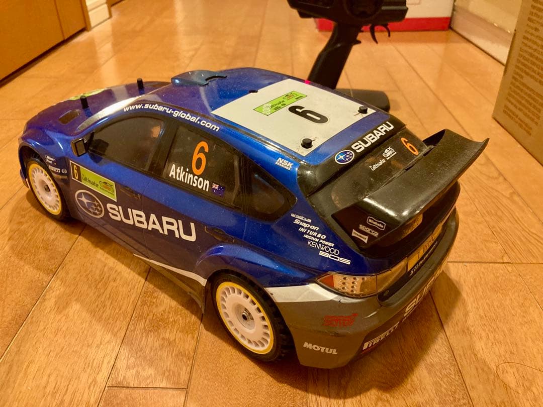 TT02 type-S足/未舗装OK高ストローク仕様 スリッパー装備インプレッサ