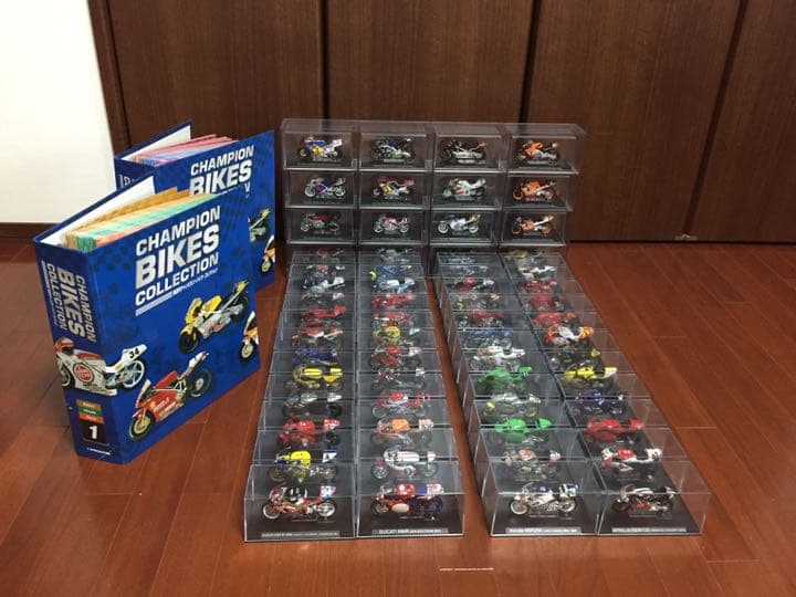 ディアゴスティーニのチャンピオンバイクコレクション全60号 コンプリート