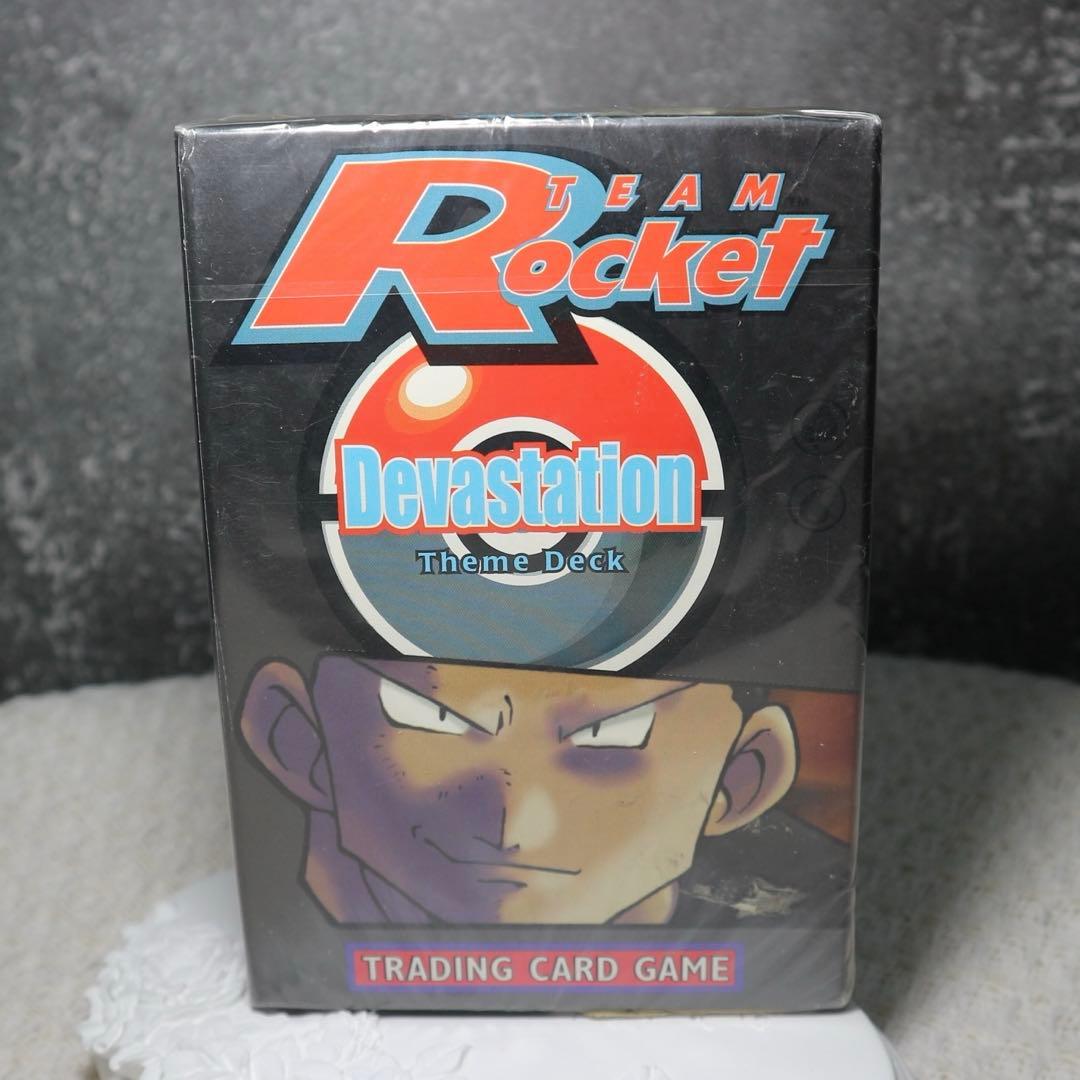ポケモンカード 海外版 ロケット団 テーマデッキ DEVASTATION 未開封