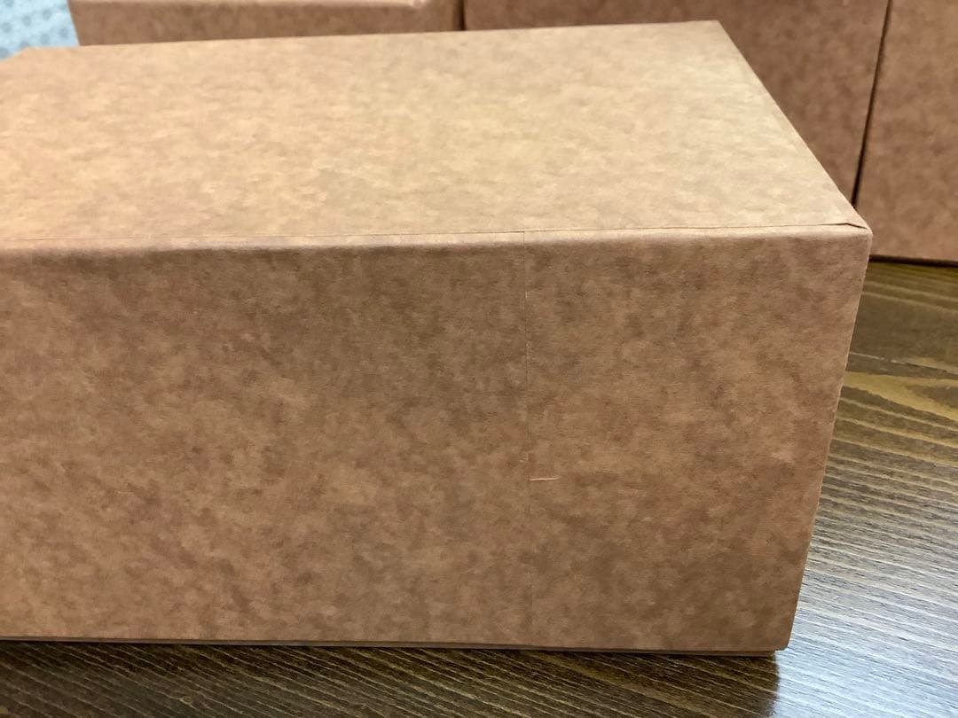 クラフト紙 ギフト箱 茶色　中サイズ、小サイズ　セット