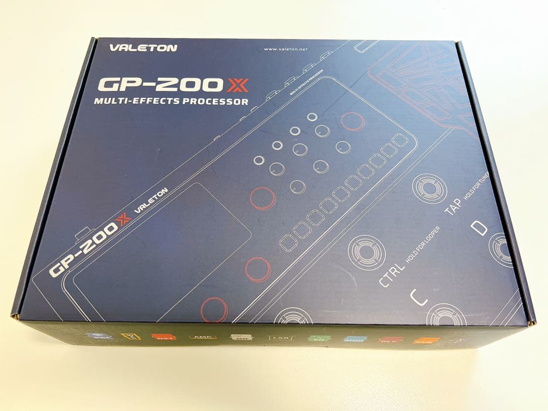 【美品】Valeton GP-200X【付属品完備】