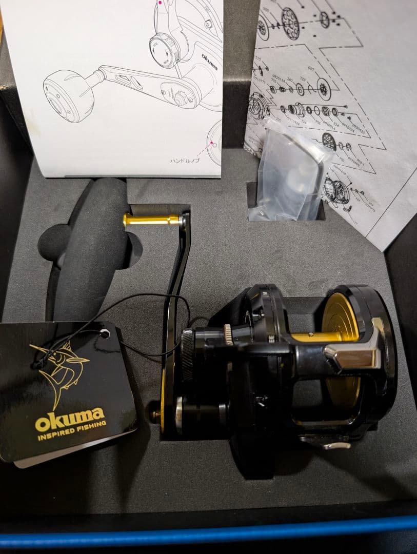 okuma TESORO LDJ 2000NLA ベイトリール