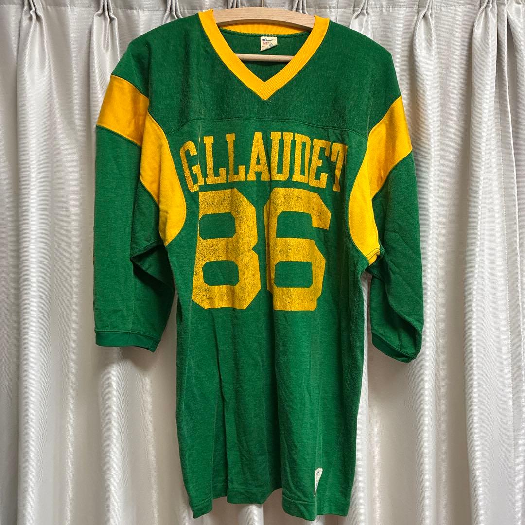 チャンピオン　アメリカンフットボールシャツ ビンテージ　トリコタグ