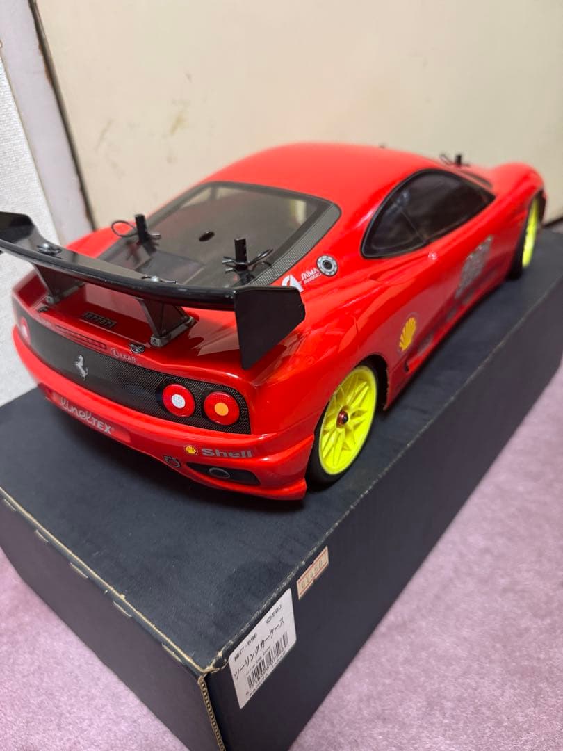 [組立塗装済未走行]タミヤ1/10RCボディ　フェラーリ360モデナ