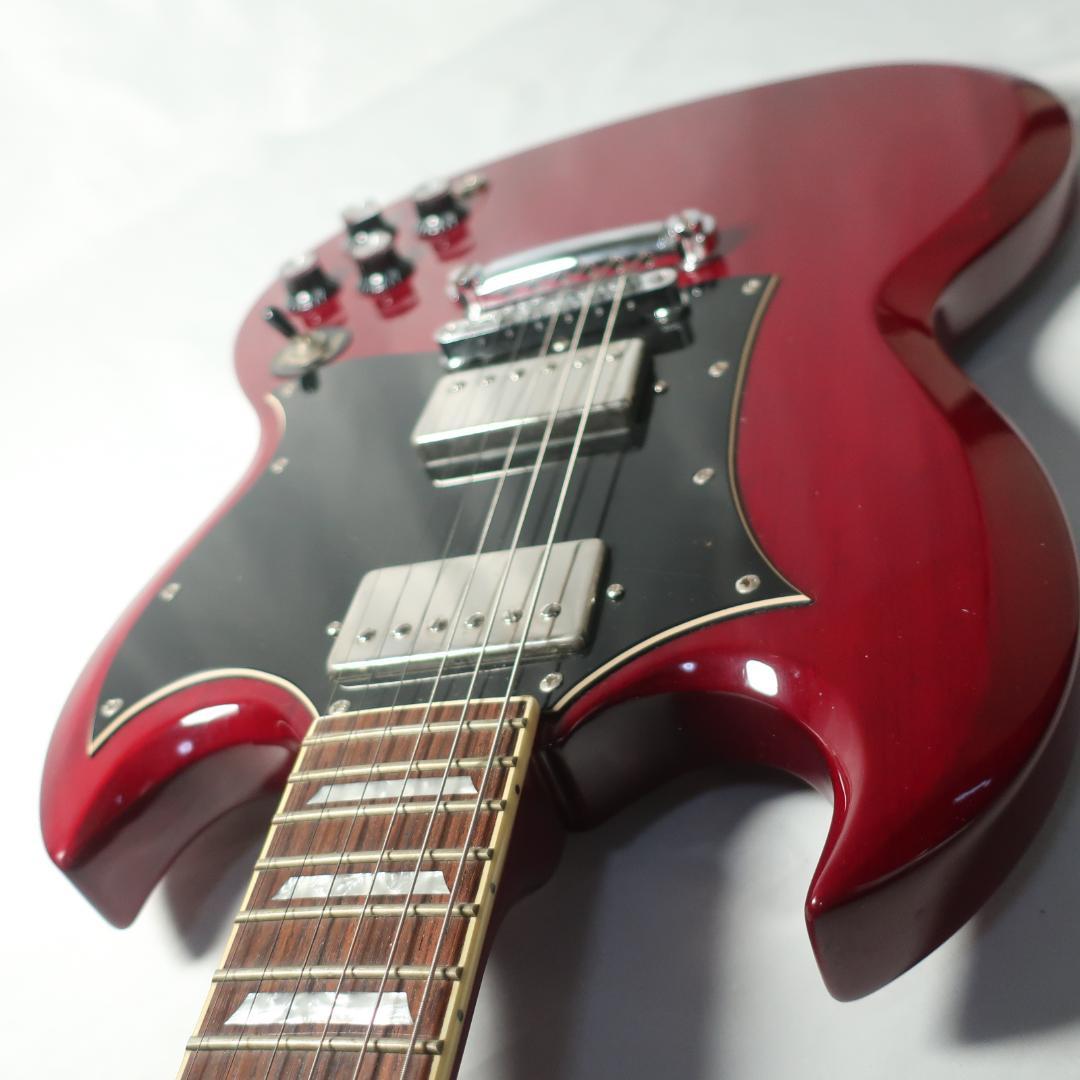 Grass Roots SGタイプ エレキギター レザーケース付 グラスルーツ