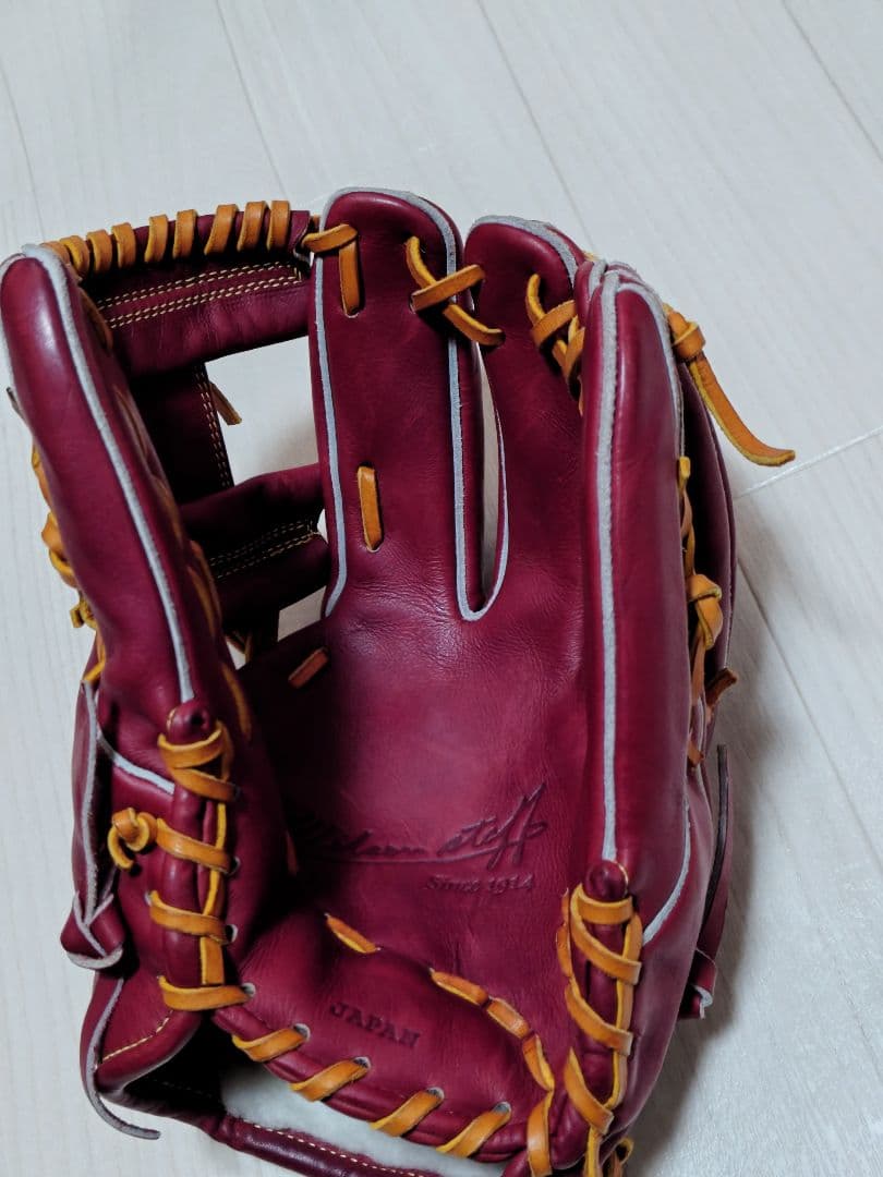 Wilson 87型 ベースマン別注 プロ担当型付 硬式 内野手用 使用1回