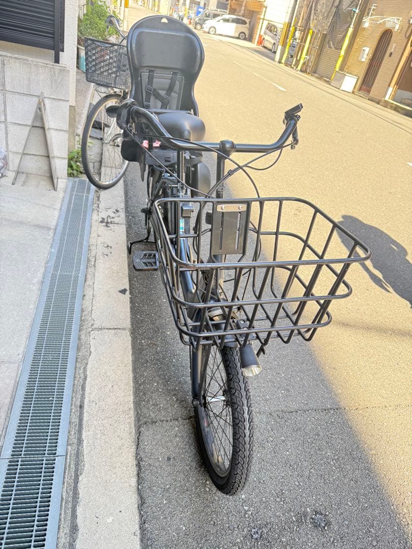 子供乗せ　パナソニック　電動アシスト自転車 チャイルドシート付き