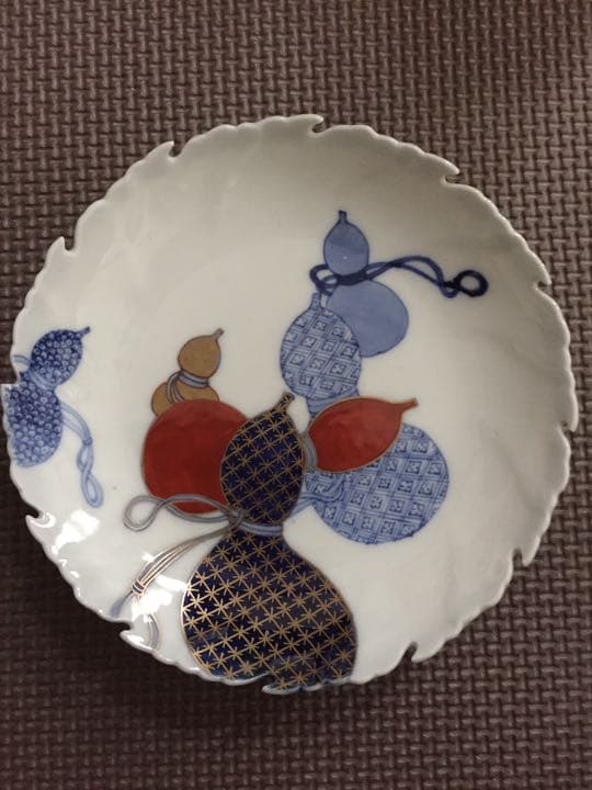 希少☆伊万里焼 瓢模様 6枚 香蘭社 アンティーク