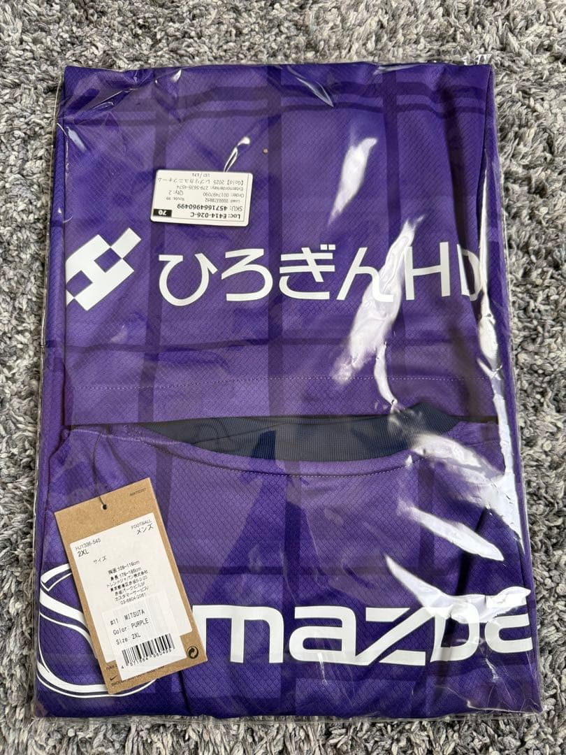 サンフレッチェ広島　満田誠選手　ユニフォーム　2XLサイズ