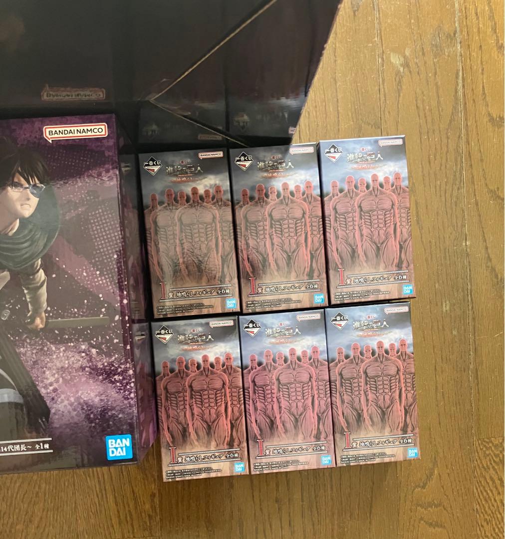 進撃の巨人一番くじ　10点セット